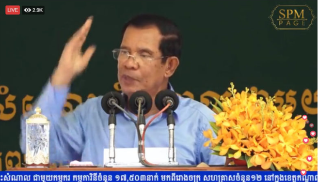 លោក ហ៊ុន សែន៖ សកម្មជន​អតីត CNRP កំពុង​ជាប់​ឃុំ​១២​នាក់អាចត្រូវដោះលែង